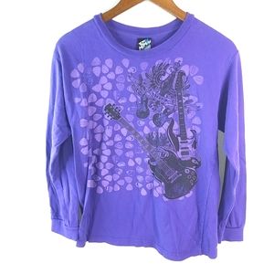 Top Heavy XL Boys Guitar New York Shirt Kids